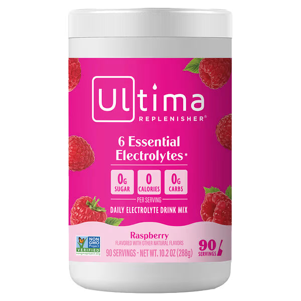 Ultima Replenisher, Electrolyte Mix, Raspberry, 10.2 oz (288 g)